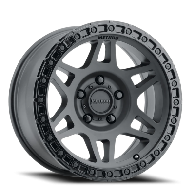 Aluminum Wheels 17x9 MR312 Bolt Pattern 5 On 127 Offset -12 Lip Size 0.91 Double Matte Black MBGL Gloss Black Lip Method