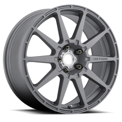 Aluminum Wheels 17x8 Rally MR501 Bolt Pattern 5 On 114.3 Offset 42 Lip Size 0 Titanium GY Method