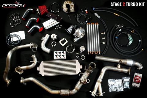 Jeep Wrangler Turbo Kit 12-18 Wrangler JK 3.6 Liter Stage 2 Prodigy Performance