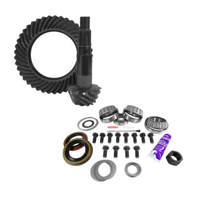 11.25 inch Dana 80 4.56 Rear Ring and Pinion Install Kit 4.375 inch OD Head Bearing USA Standard