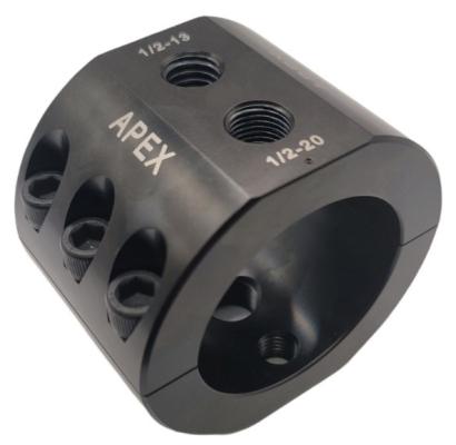 Stabilizer Clamp, 2.125 Inch ID, Black, Universal - Includes hardware for Fox ATS, Standard Apex Chassis