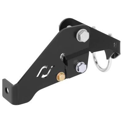 Currectlync Wrangler JK High Steer Front Trac Bar Relocation And Steering Stabilizer Shock Mount Axle Bracket RockJock 4x4