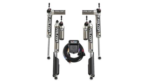 18-Up Jeep Wrangler JL 2 Door SP2 3.5 e-Adjust Piggyback Shock Kit 2-4.5 Inch Lift Falcon Shocks