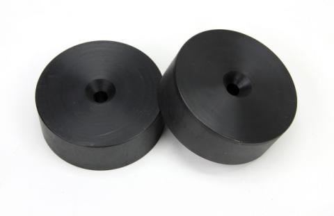 07-18 Wrangler JK 1.25 Inch SpeedBump Bump Stop Strike Pad Kit Front Lower TeraFlex
