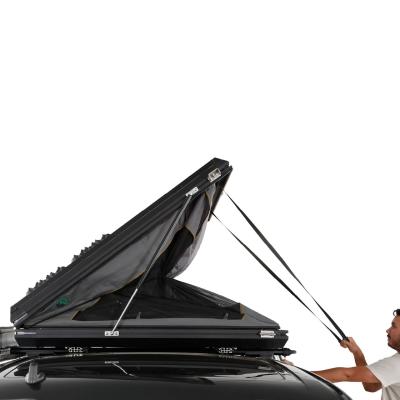 Aluminum Clam Shell Roof Top Tent Sidewinder Side Opening Overland Vehicle Systems