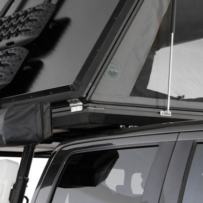 Aluminum Clam Shell Roof Top Tent Sidewinder Side Opening Overland Vehicle Systems