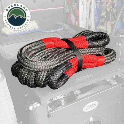 Brute Kinetic Recovery Rope 1 1/2 Inch x 30 Foot With Storage Bag Overland Vehicle Systems