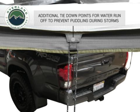 Freestanding 180 Degree Awnings For Mid - High Roofline Vans Overland Vehicle Systems