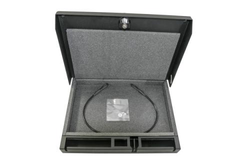 Portable Safe For Tablets Universal Black Includes Security Cable Tuffy Security Products