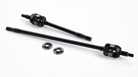 07-18 Wrangler JK Tera30 HD Front Axle Shaft Kit w/ Outer Stubs &amp; U-Joints 27-Spline TeraFlex