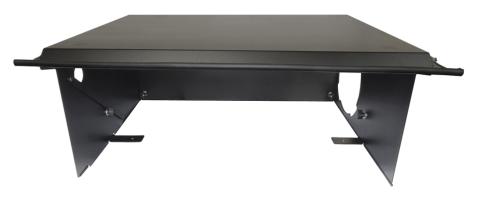 Deluxe Cargo Enclosure - 18-23 Wrangler JL {21-23 Exc. 4XE} 4-Door w/ OEM Subwoofer Black Tuffy Security Products