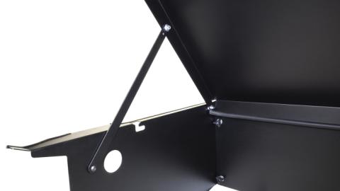 Deluxe Cargo Enclosure - 18-23 Wrangler JL {21-23 Exc. 4XE} 4-Door w/ OEM Subwoofer Black Tuffy Security Products