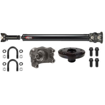Jeep JL Rear Driveshaft 2018-Up Jeep Wrangler JL Rubicon Hybrid Electric 2.0L Turbo Heavy Duty 1350 Double Cardan Rear Driveshaft with Double Cardan Joint, 4 Door Automatic Transmission Reel Driveline