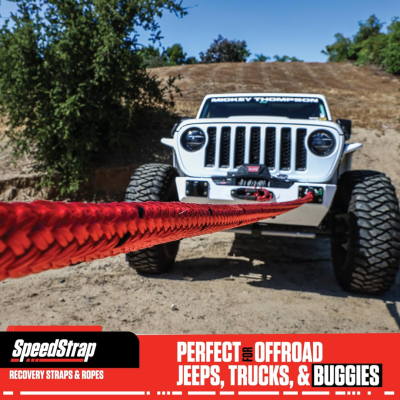 7/8 Inch Big Mama Kinetic Recovery Rope - 30 Foot PRP Seats