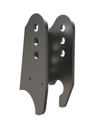 07-18 Wrangler JK Tera CRD60 Rear Axle Bracket Arm &amp; Sway Bar Mount Upper Left 3 Inch OD TeraFlex