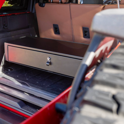 Cargo Drawer for 18-25 Wrangler JL 4-door and 2021-2025 Bronco 4-door Combo Lock Tuffy Security Products