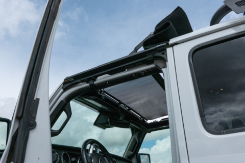 SunScreen Jeep '18-26 Wrangler JL '20-26 Gladiator For Sunrider for Hardtop Bestop