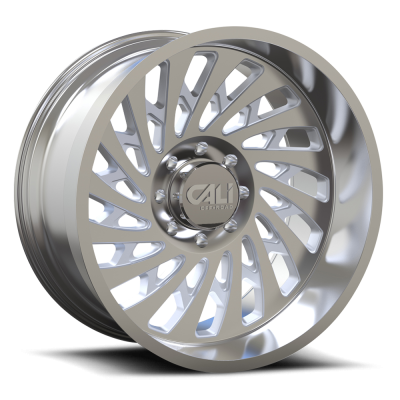 Cast Aluminum Wheels Switchback 9108 PO 20x10 Polished 6 On 135 Bolt Pattern -25 Offset Cali Offroad Wheels
