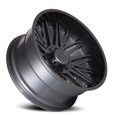 Cast Aluminum Wheels Rawkon 9109 SL 24x12 Graphite 6 On 135 Bolt Pattern -51 Offset Cali Offroad Wheels
