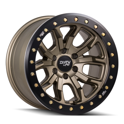 Dirty Life Race Wheels DT-1 9303 Satin Bronze 17X9 5-114.3 -12Mm 72.6Mm