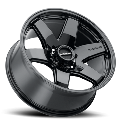 Aluminum Wheels 18x8 Addict 942B Gloss Black Multi Spoke 35 Offset 5 on 110 Bolt Pattern 72.62 Bore Raceline