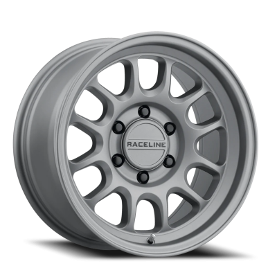 Aluminum Wheels 18x9 Rogue 958T Titanium Gray 18 Offset 5 on 127 Bolt Pattern 78.1 Bore Raceline