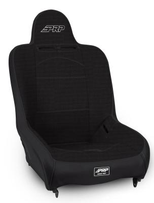 Premier High Back Suspension Seat All Black Tweed PRP Seats