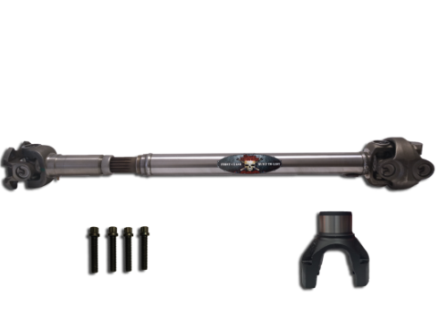 JT Front 1350 Solid CV Driveshaft (Half Round) (Rubicon - Sport - Overland) Adams Driveshaft