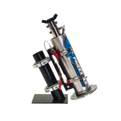 Fire Extinguisher Bracket with straps, Anodized Black Power Tank