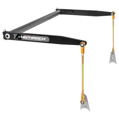 Antirock Sway Bar Kit Universal 50 Inch x 0.900 Inch Bar 21 Inch Steel Arms RockJock 4x4