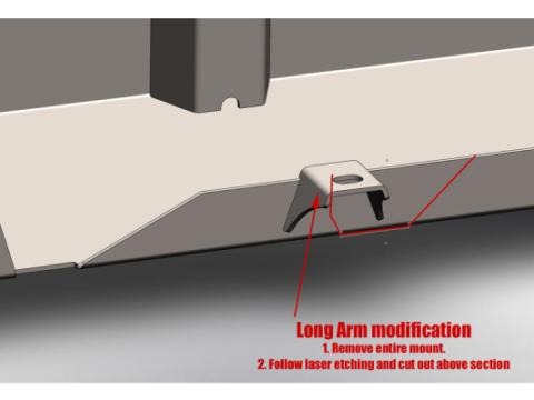 Jeep Wrangler Gas Tank Skid Plate 2007-2018 JK 4 Door Only Clayton Off Road