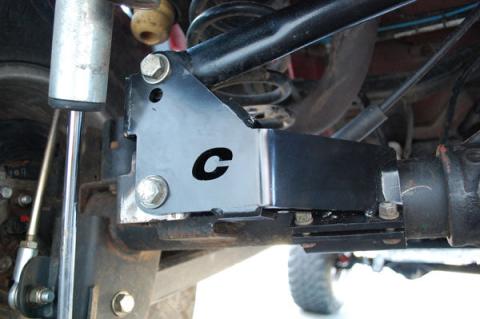 Jeep Wrangler Rear Track Bar Relocation Bracket 2007-2018 JK Clayton Off Road