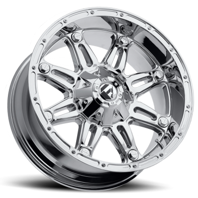 Aluminum Wheels 20X10 Hostage D530 5 On 114.3/5 On 127 Chrome 78.1 Bore -18 Offset Fuel Off Road Wheels