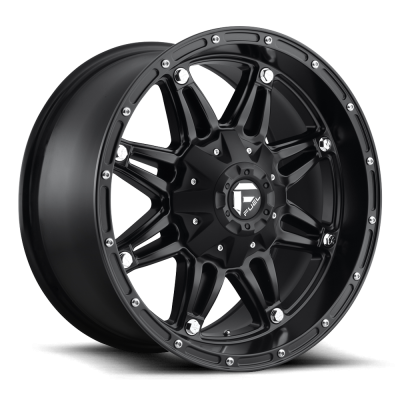 Aluminum Wheels 20X12 Hostage D531 5 On 114.3/5 On 127 Matte Black 78.1 Bore -44 Offset Fuel Off Road Wheels