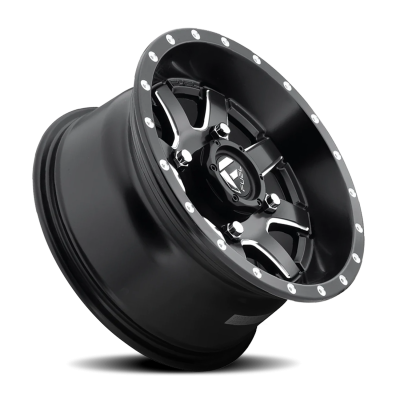 Aluminum Wheels 26X7 Maverick UTV D538 4 On 136 Matte Black Milled 110.2 Bore 13 Offset Fuel Off Road Wheels