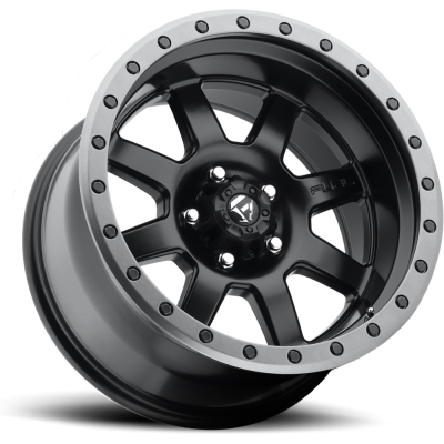 Aluminum Wheels 20X9 Trophy D551 5 On 139.7 Matte Black 108 Bore -12 Offset Fuel Off Road Wheels