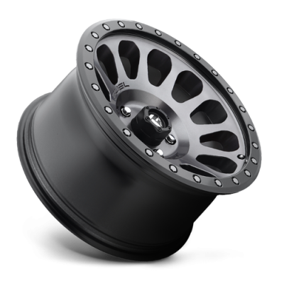 Aluminum Wheels 18X9 Vector D601 5 On 127 Anthracite Gray Black Bead Ring 78.1 Bore 1 Offset Fuel Off Road Wheels