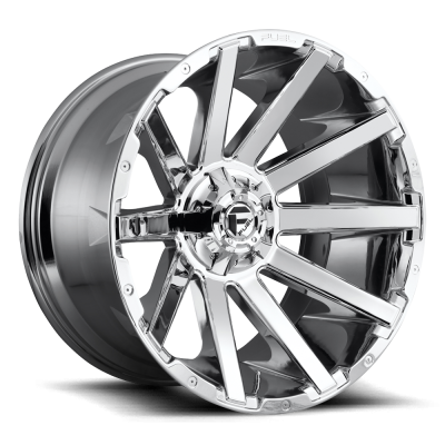 Aluminum Wheels 20X10 Contra D614 6 On 135/6 On 139.7 Chrome 106.1 Bore -19 Offset Multi Spoke Fuel Off Road Wheels