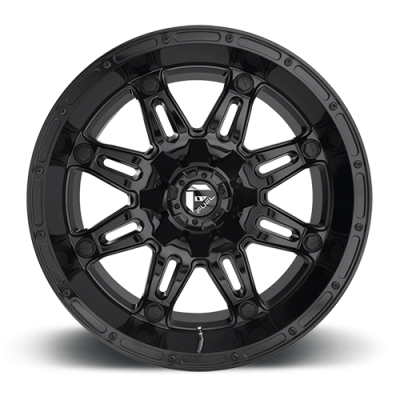Aluminum Wheels 18X9 Hostage D625 5 On 114.3/5 On 127 Gloss Black 78.1 Bore -12 Offset Fuel Off Road Wheels