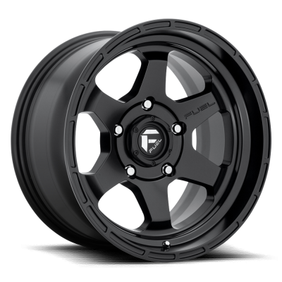Aluminum Wheels 17X10 Shok D664 5 On 127 Matte Black 71.5 Bore -18 Offset Fuel Off Road Wheels