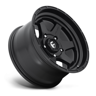 Aluminum Wheels 20X9 Shok D664 5 On 127 Matte Black 71.5 Bore 1 Offset Fuel Off Road Wheels