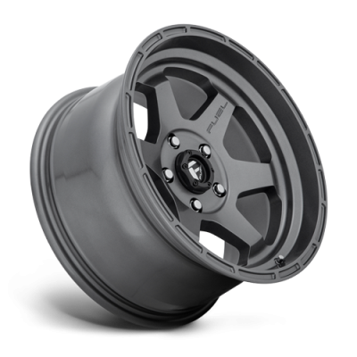 Aluminum Wheels 18X9 Shok D665 5 On 127 Matte Anthracite Gray 78.1 Bore -12 Offset Fuel Off Road Wheels