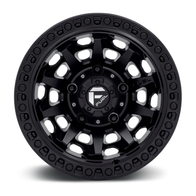 Aluminum Wheels 15X8 Covert D694 5 On 114.3 Matte Black 72.7 Bore -19 Offset Multi Spoke Fuel Off Road Wheels