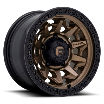 Aluminum Wheels 20X9 Covert D696 5 On 127 Matte Bronze Black Bead Ring 71.5 Bore 1 Offset Multi Spoke Fuel Off Road Wheels