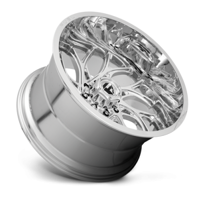 Aluminum Wheels 24X14 Runner D740 6 On 139.7 Chrome 106.1 Bore -75 Offset Fuel Off Road Wheels