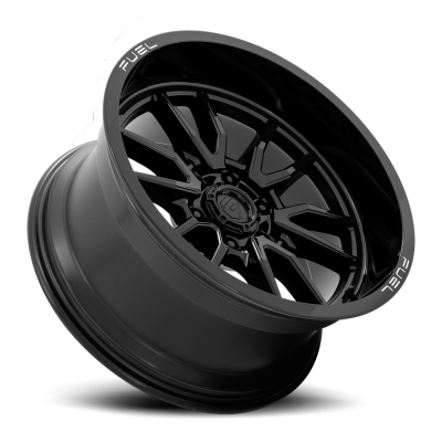 Aluminum Wheels 20X9 Clash 6 D760 6 On 135 Gloss Black 87.1 Bore 1 Offset Multi Spoke Fuel Off Road Wheels