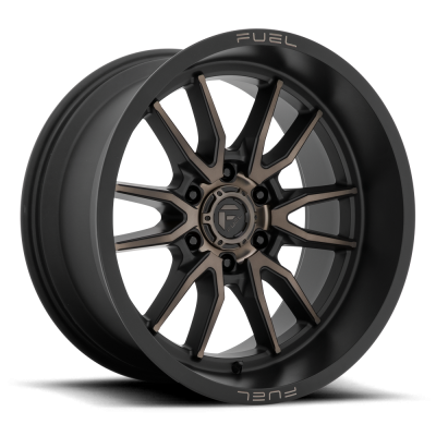 Aluminum Wheels 17X9 Clash 6 D762 6 On 114.3 Matte Black Double Dark Tint 66.06 Bore 1 Offset Multi Spoke Fuel Off Road Wheels