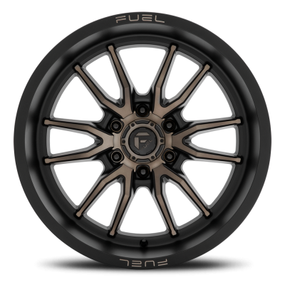 Aluminum Wheels 18X9 Clash 6 D762 6 On 120 Matte Black Double Dark Tint 67.06 Bore 1 Offset Multi Spoke Fuel Off Road Wheels