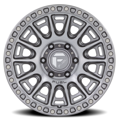 Aluminum Wheels 17X9 Cycle D833 5 On 127 Platinum Gray 71.5 Bore 1 Offset Fuel Off Road Wheels