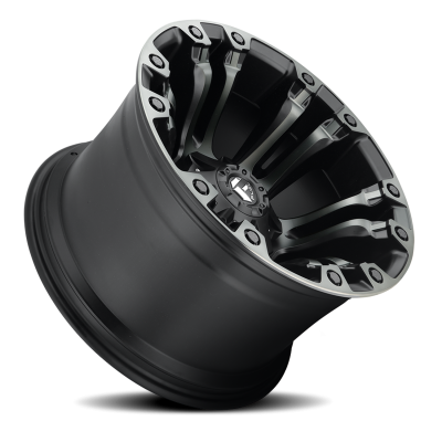 Aluminum Wheels 18X9 Vapor D851 5 On 114.3/5 On 127 Matte Black Gray Tint 78.1 Bore 1 Offset Fuel Off Road Wheels